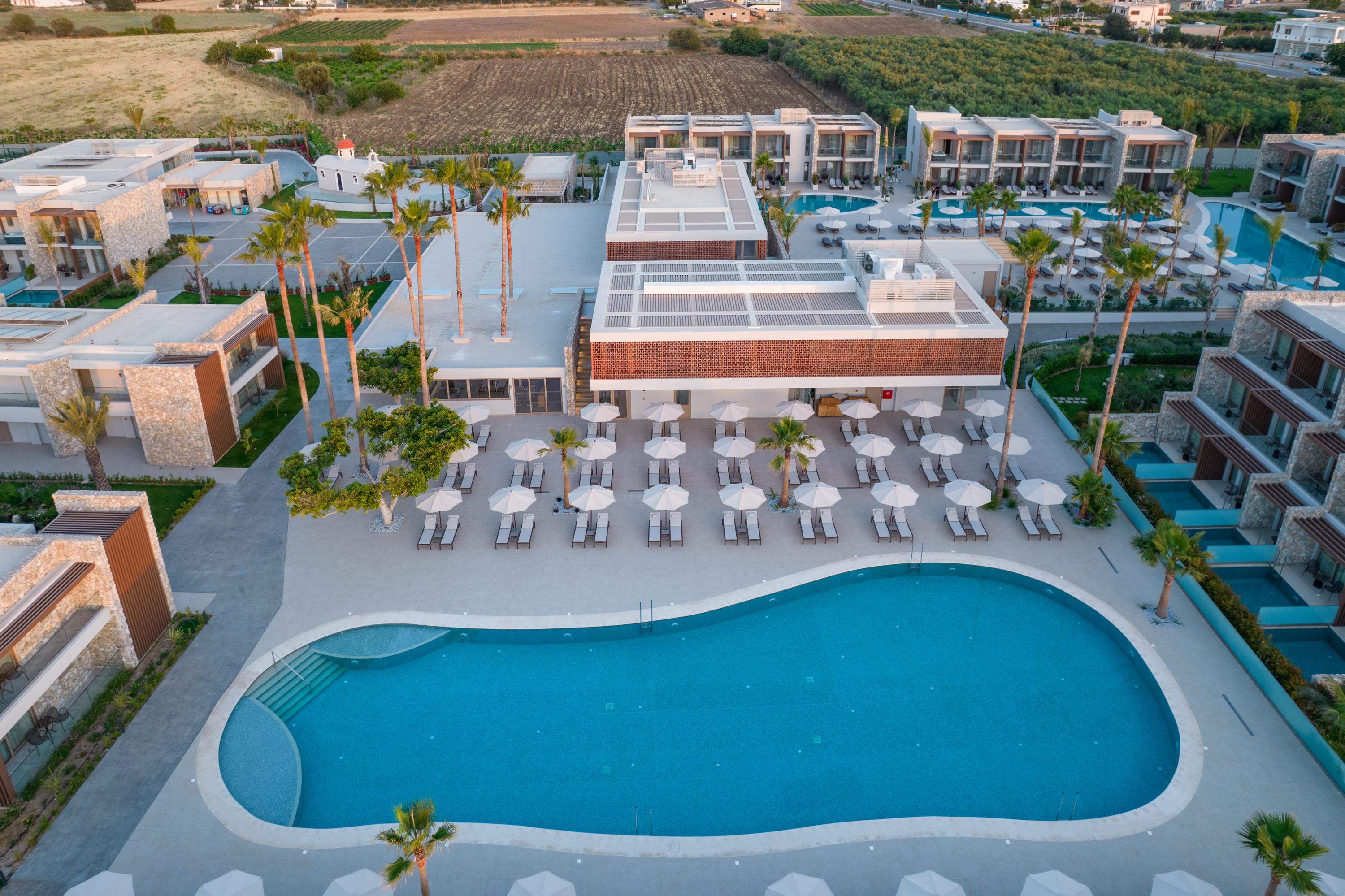 Utopia Blu Hotel Tigaki Exterior foto