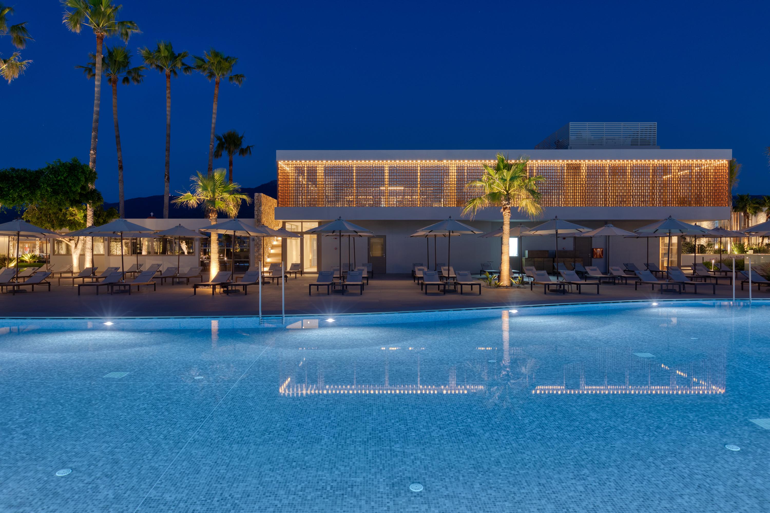 Utopia Blu Hotel Tigaki Exterior foto
