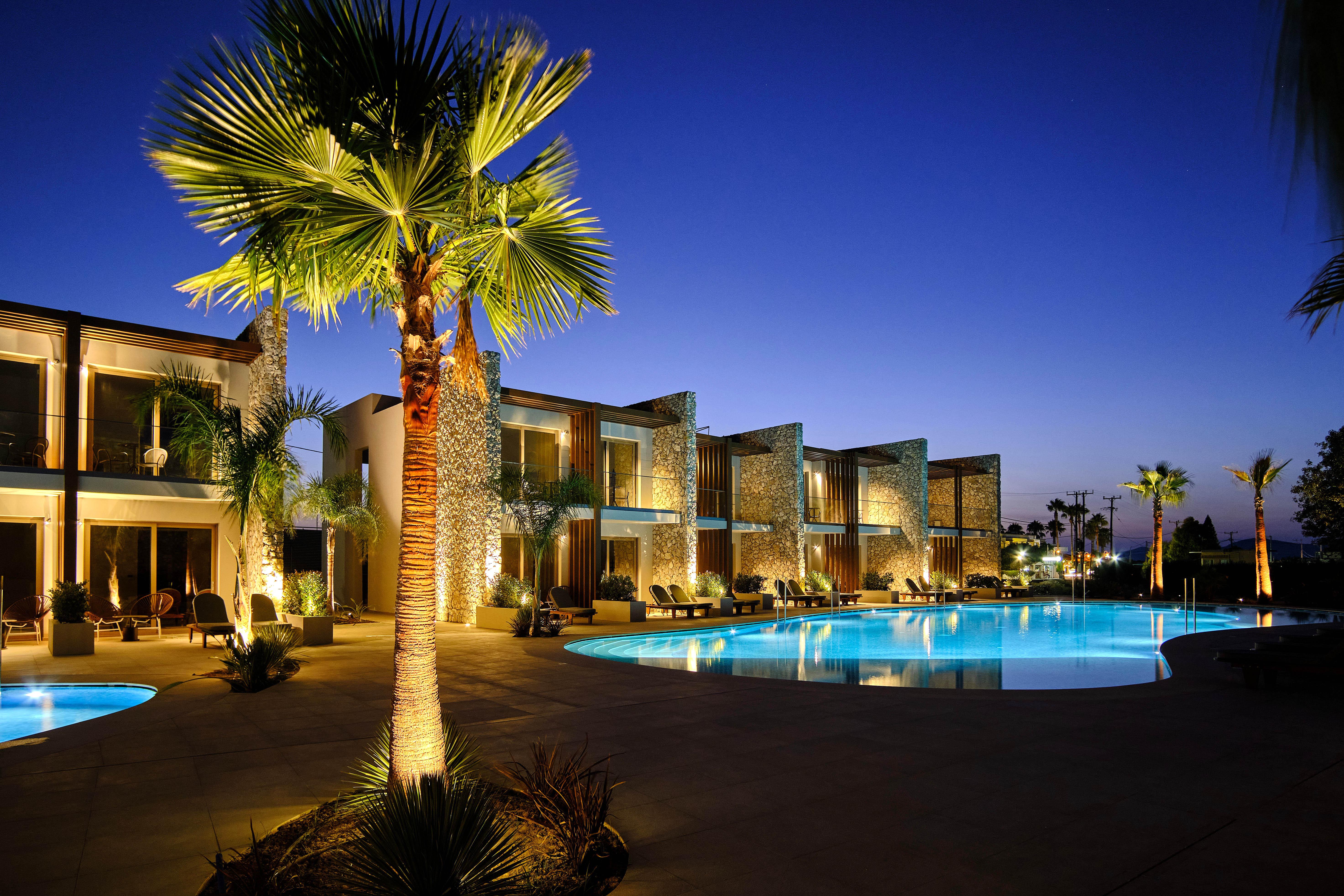 Utopia Blu Hotel Tigaki Exterior foto